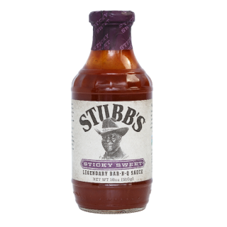 Соус барбекю Stubbs sticky sweet  340 г бутылка/стекло